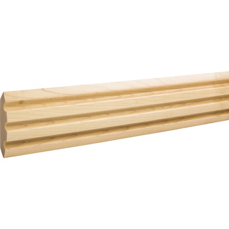 Hardware Resources Poplar, 96" L, 2-3/4" H, Unfinished CC1POP